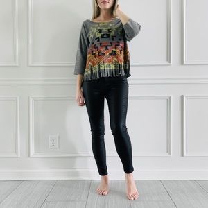 {Go Make Noise} Boho Top